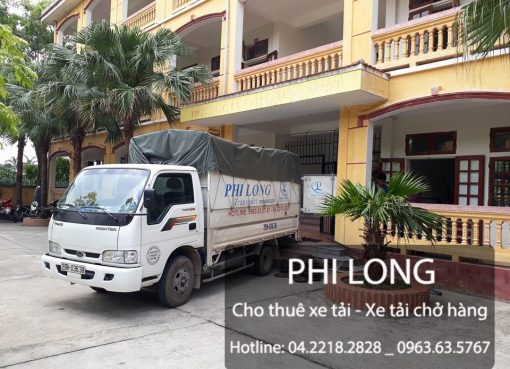 Phi Long cho thuê xe tải chuyên nghiệp tại phố Hoàng Tích Trí