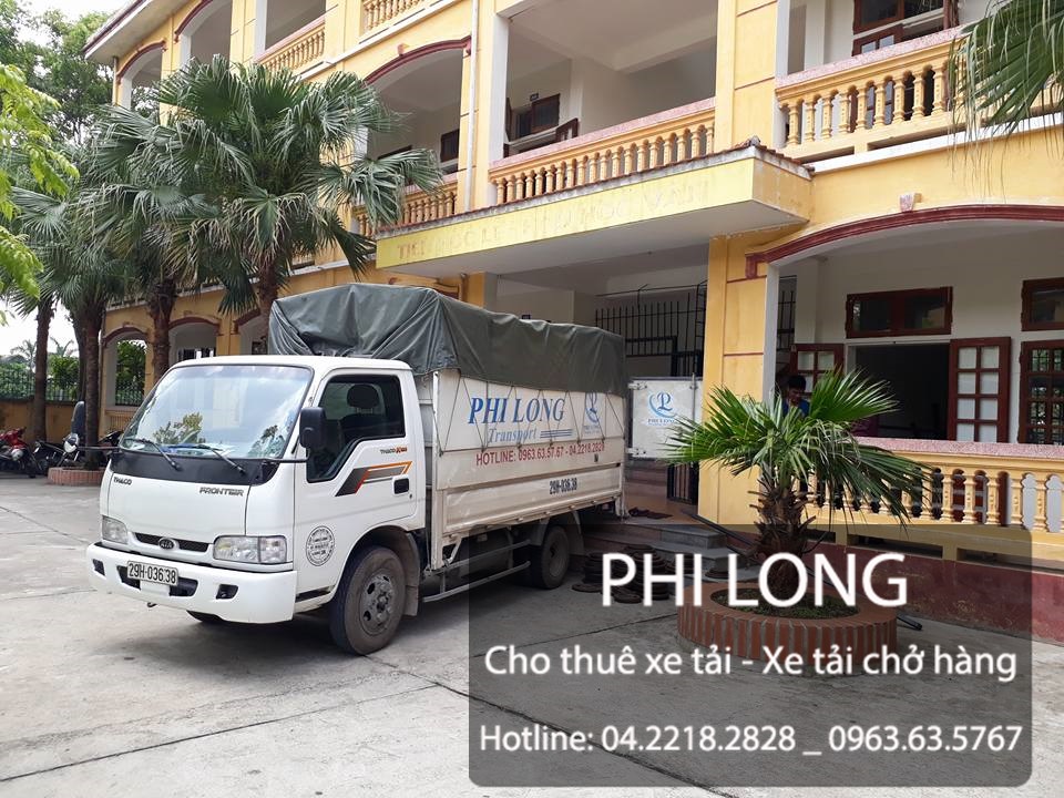 Phi Long cho thuê xe tải chuyên nghiệp tại phố Hoàng Tích Trí