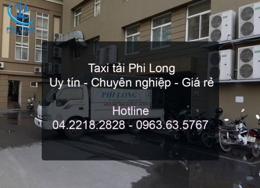Cho thuê xe tải giá rẻ chuyên nghiệp uy tín Phi Long tại phố Lê Trọng Tấn