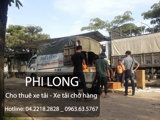 Cho thuê xe tải chuyển nhà giá rẻ tại đường Phúc La - Văn Phú