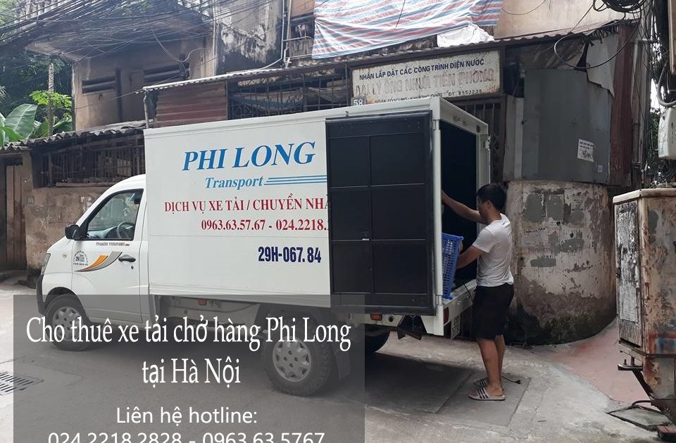 Cho thuê xe tải chở hàng giá rẻ chuyên nghiệp tại phố Đặng Tiến Đông