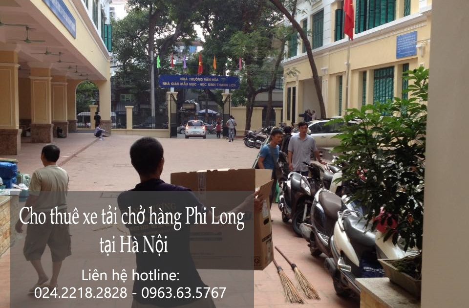 Cho thuê xe tải giá rẻ tại phố Yên Duyên