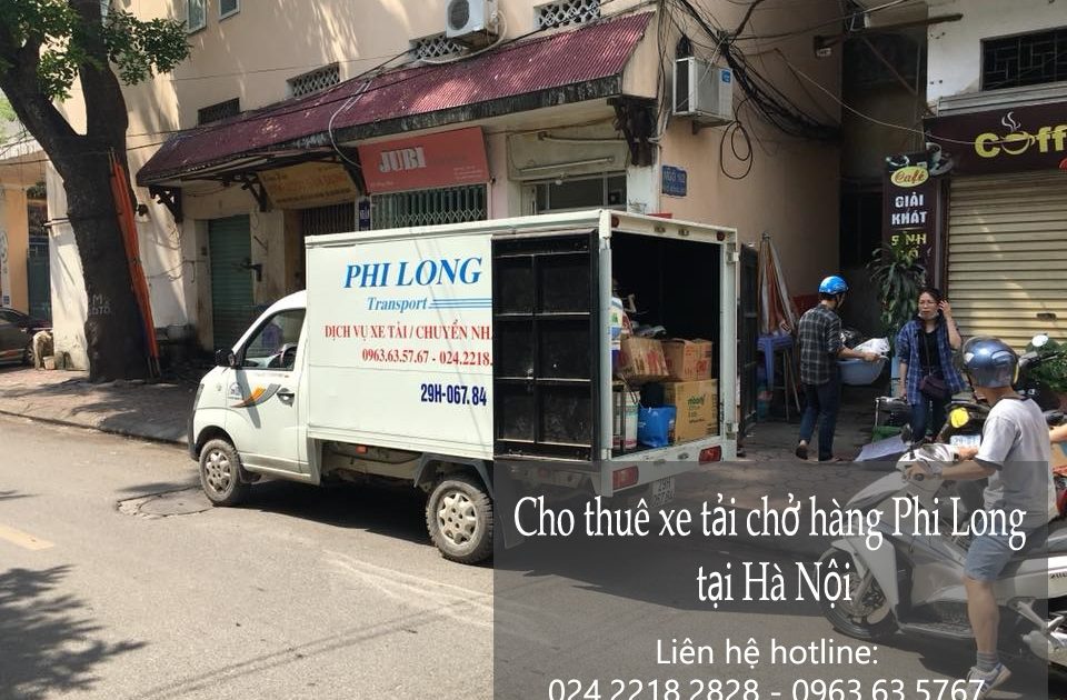 Cho thuê xe tải giá rẻ tại phố Trần Cao Vân