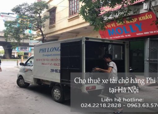 Cho thuê xe tải giá rẻ tại phố Ấu Triệu