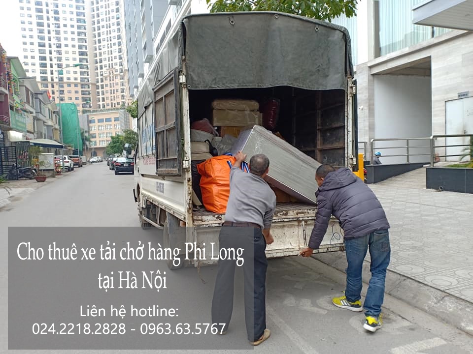 Cho thuê xe tải giá rẻ tại phố Hồng Hà