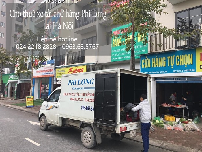 Cho thuê xe tải giá rẻ tại phố Dương Hà