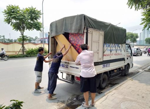 Dịch vụ cho thuê xe tải tại phố Vân Đồn