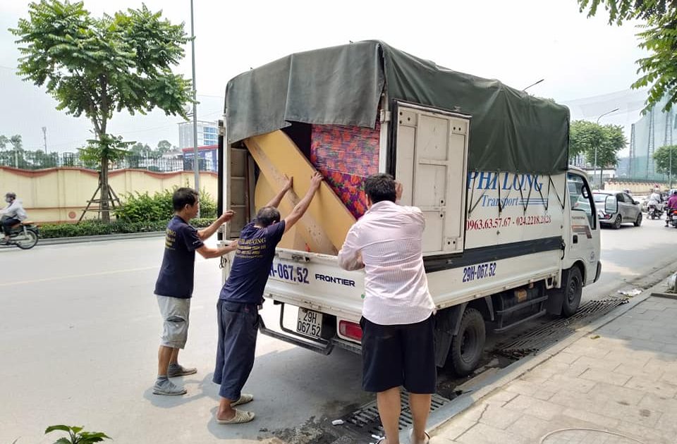 Dịch vụ cho thuê xe tải tại phố Vân Đồn