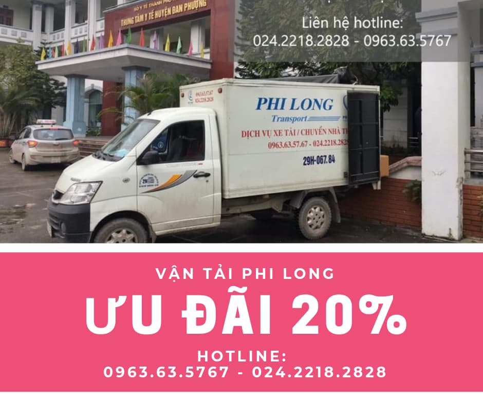 Cho thuê xe tải giá rẻ tại phố Phú Thượng