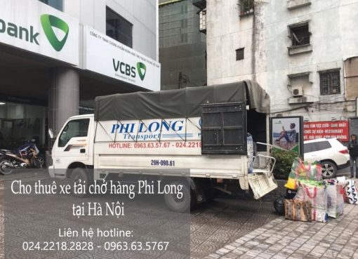 Cho thuê xe tải giá rẻ Phi Long tại phố Gia Thụy