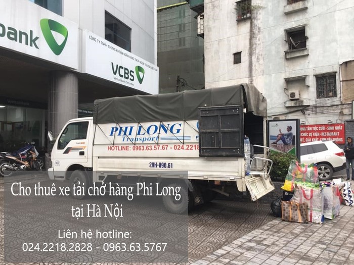 Cho thuê xe tải giá rẻ Phi Long tại phố Gia Thụy
