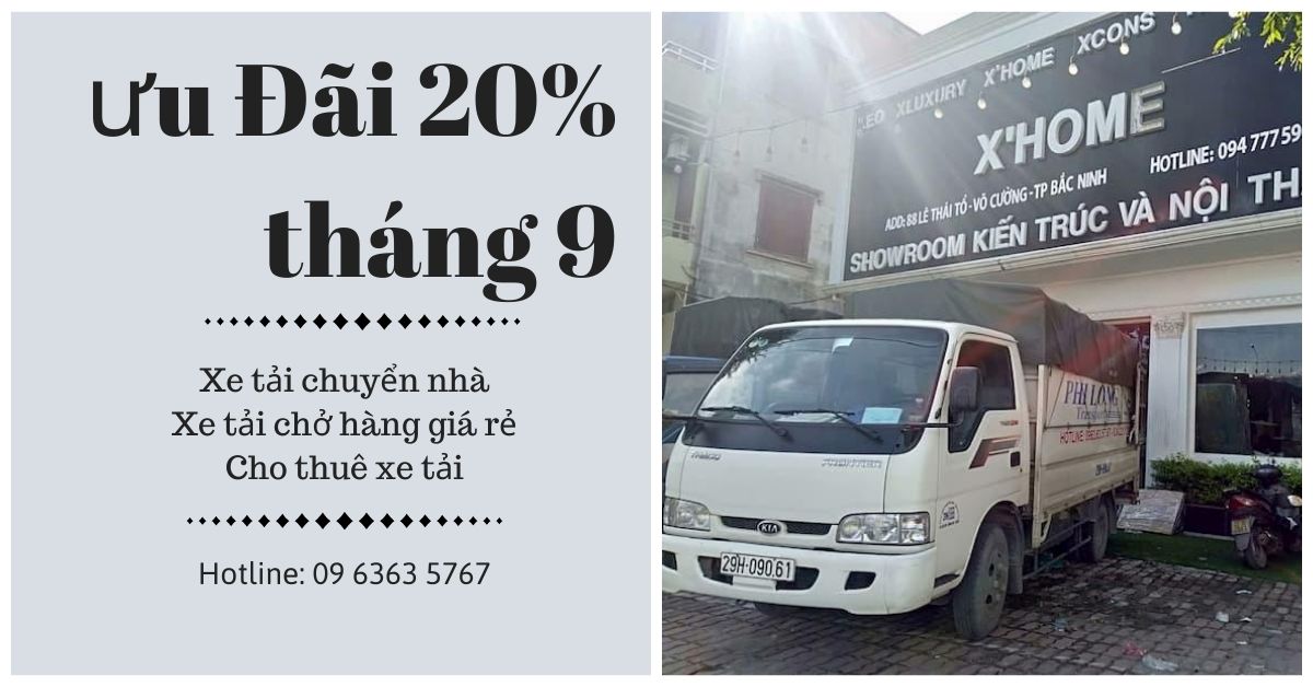 Dịch vụ cho thuê xe tải Phi Long tại xã Minh Tân