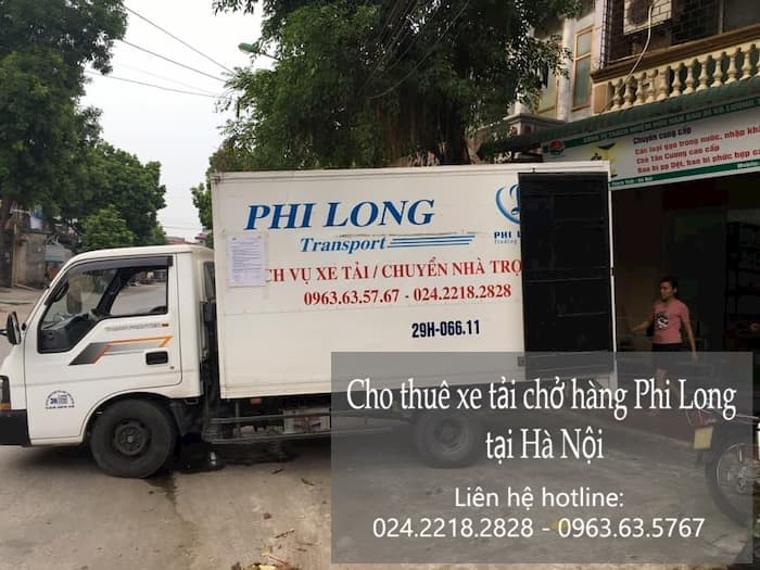 Cho thuê xe tải giá rẻ tại đường Trần Vỹ đi Phú 
