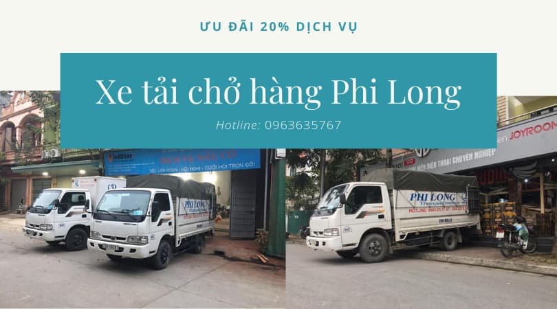 Cho thuê xe tải giá rẻ phố Vân Hồ đi Quảng Ninh