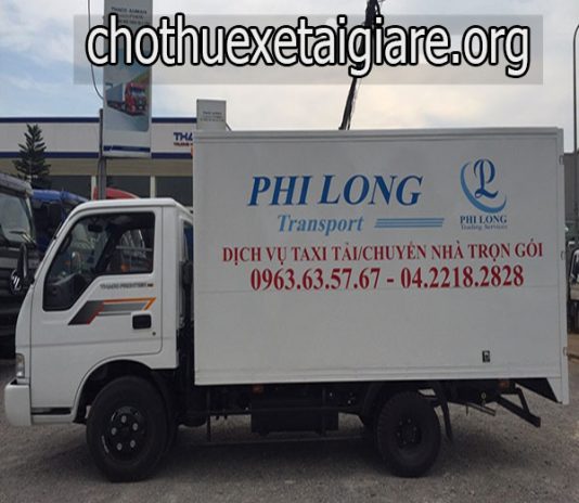 cho thuê xe tải chung cư Grande Park Phú Lãm